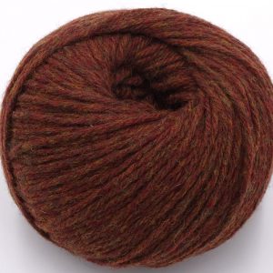 Chunky Wool Yarn Chestnut Brown Colour