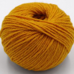 Chunky Wool Yarn Sunset Orange Colour