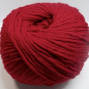 Chunky Wool Yarn Red Robin Colour